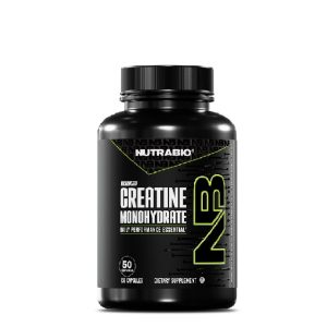 NutraBio Pure Micronized Creatine Monohydrate Capsules