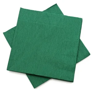 Dark Green Serviette Pack of 20