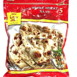 DEEP Whole Wheat Naan 5 Pcs