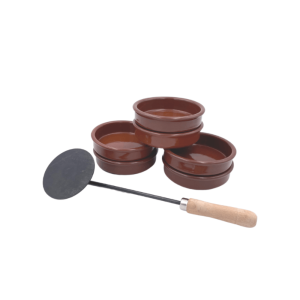 Creme Brulee Set: 6 x Dishes and Iron Carameliser