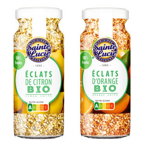 Sainte Lucie Lemon Flakes 25g and Orange Flakes 32g 