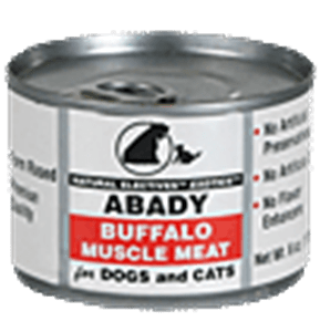 Abady Natural Electives Buffalo Muscle Meat for Pets - 6oz