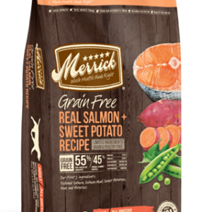 Merrick Grain Free Real Salmon & Sweet Potatoes Dry Food for Adult Dogs
