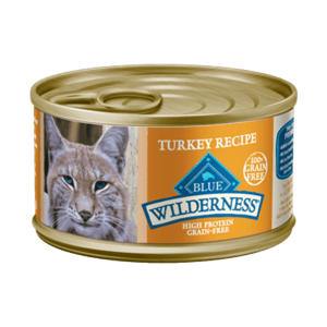 Blue Wilderness Grain Free Turkey Recipe for Adult Cats