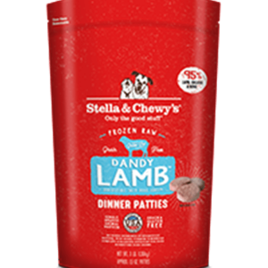 Stella & Chewys Frozen Raw Lamb Patties for Adult Dogs