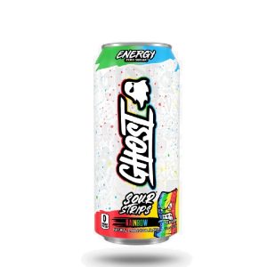 Ghost Preworkout Drink Sour Strips Rainbow Flavor