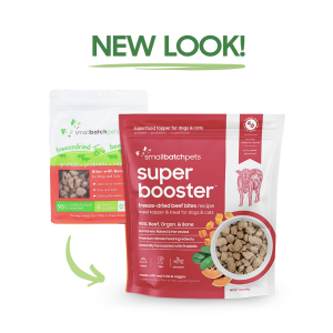 Smallbatch Freeze Dried Beef Super Boosters for Pets - 7oz