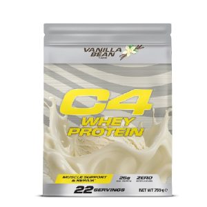 Cellucor C4 Whey Protein Powder Vanilla Bean Flavor